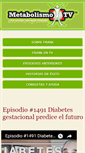 Mobile Screenshot of metabolismotv.com